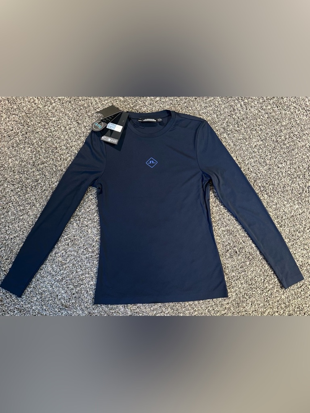 NWT J. Lindeberg Diamond Long Sleeve T-shirt.